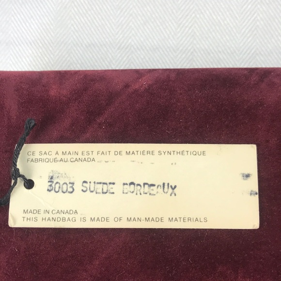 Cabrelli Suede Crossbody Bag NWT - Picture 5 of 6